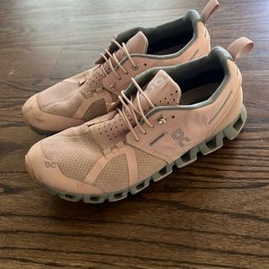 On Cloud Waterproof Trainers Sneakers Running Shoes Pink 10